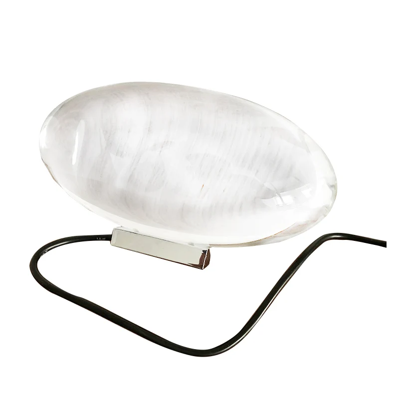 โคมไฟตั้งโต๊ะ LED Crystal Eye Of The Sky อิตาเลี่ยน Designer โคมไฟข้างเตียงสําหรับห้องนั่งเล่นตกแต่งห้องนอน Light Night โปรเจคเตอร์ของขวัญ