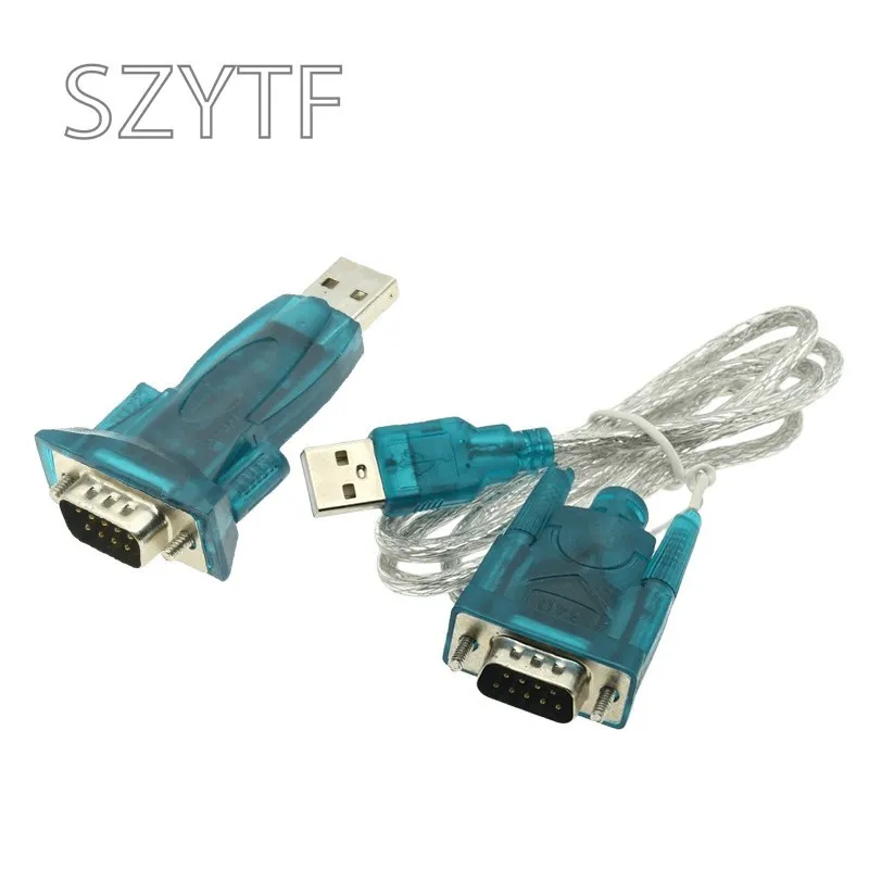 HL-340 HL340 New USB to RS232 COM Port Serial PDA FT232 9 pin DB9 Adapter support WIN11 Compatible CH340