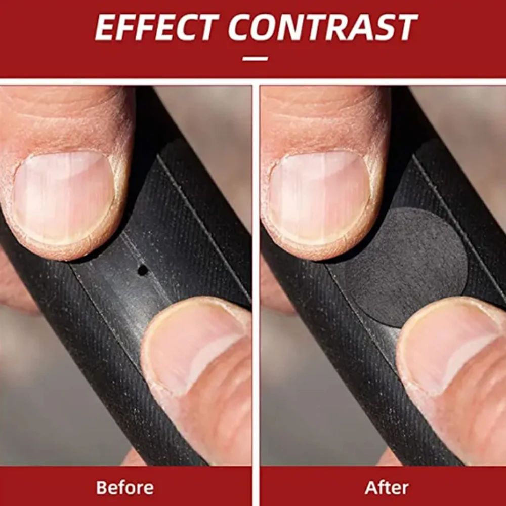 50/30/20/10PCS Glue-Free Bike Tire Patches - Quick Repair Adhesive-Free Tyre Protection, Ideal for Emergency Bike Repairs