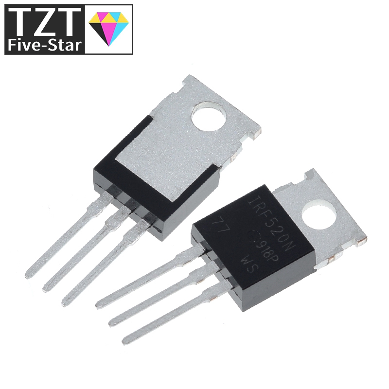 10PCS IRF510 IRF520 IRF530 IRF540 IRF630 IRF640 IRF730 IRF740 IRF830 IRF840