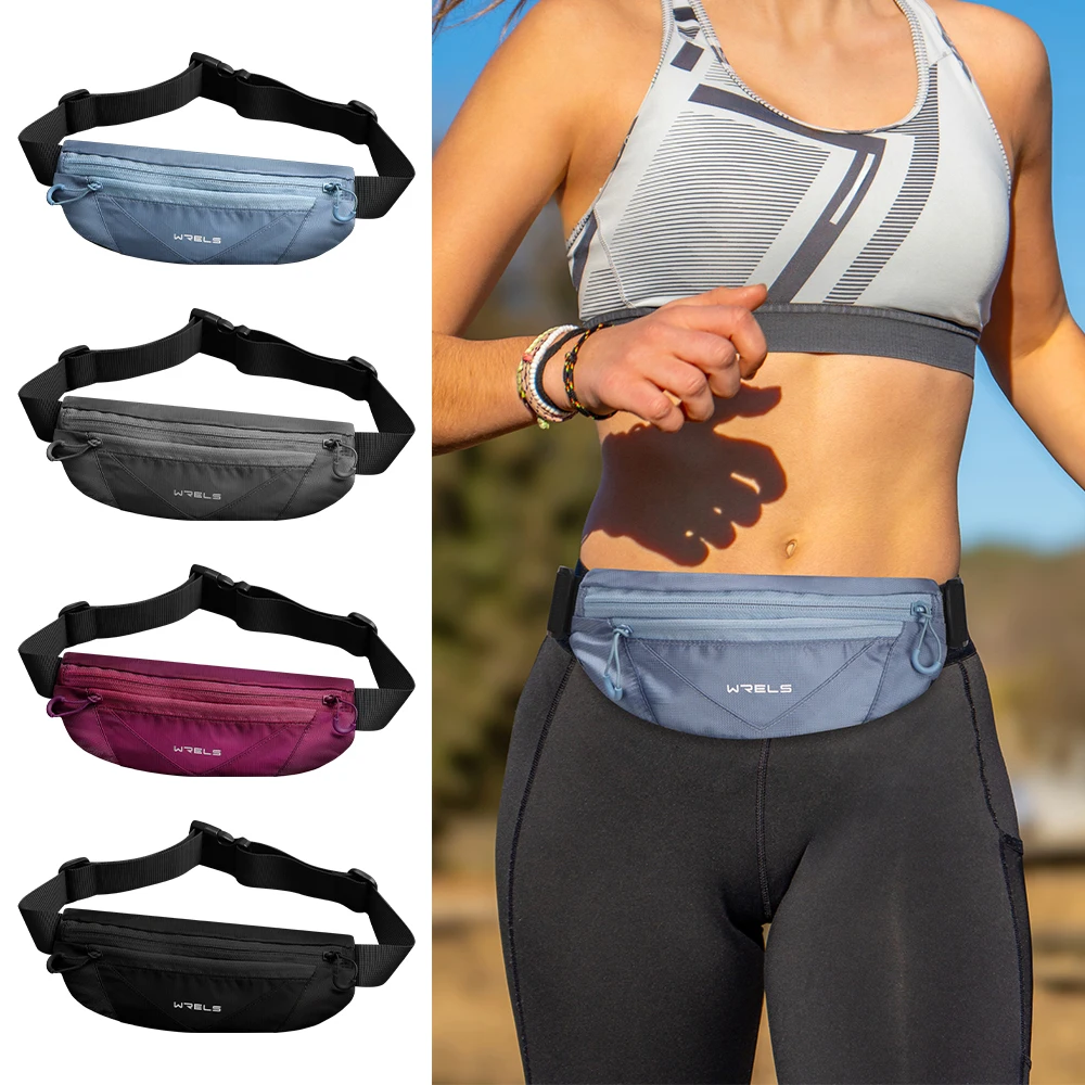 WRELS Mann/Frau Laufen Sport Gürtel Hüfttasche Taschen Marathon Jogging Tasche Outdoor Sport Radfahren Telefon Taille Taschen Wasserdicht