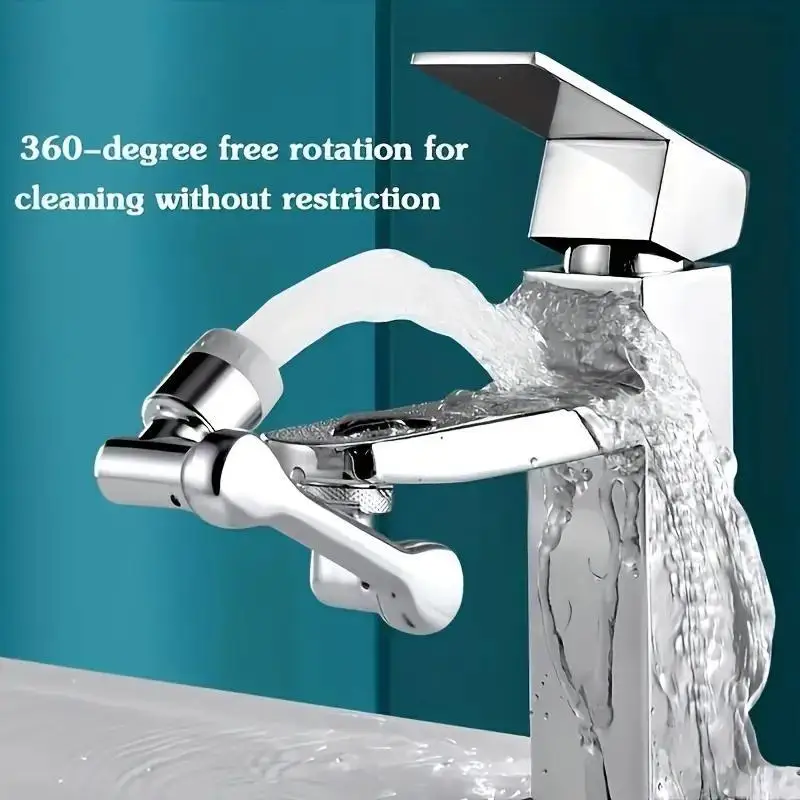 Neue Universal Rotation Extender Wasserhahn Belüfter Kunststoff Splash Filter Küche Wasserhahn Waschbecken Armaturen Bubbler Düse Roboter Arm
