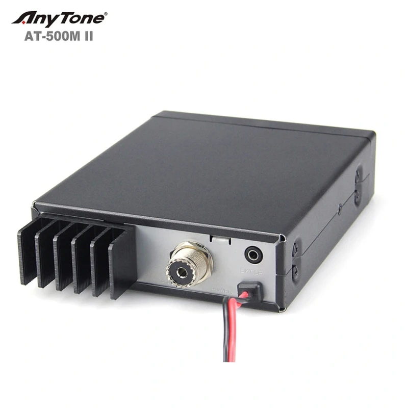 AnyTone AT-500M II NRC 4W CB Radio 26,965-27,405 MHz AM/FM RF/Mikrofonverstärkung mit VOX, CTCSS/DCS, Echo/RB/Key Beep, NB/ANL, Hi-Cut, WX