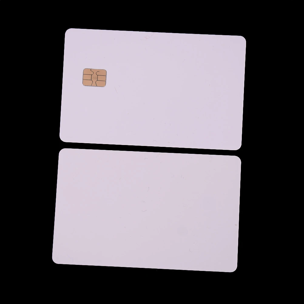 5 Stuks Wit Contact Sle4428 Chip Smart Ic Blanco Pvc Kaart Met Sle4442 Chip Blanco Smartcard Contact Ic Kaart Veiligheid Hot