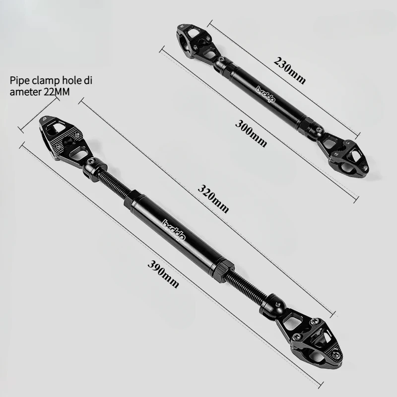 Universal Modified Bold Crossbar Multi-function Extension Bracket Motorbike Extension Bar Handlebar Mobile Phone Navigation Rack