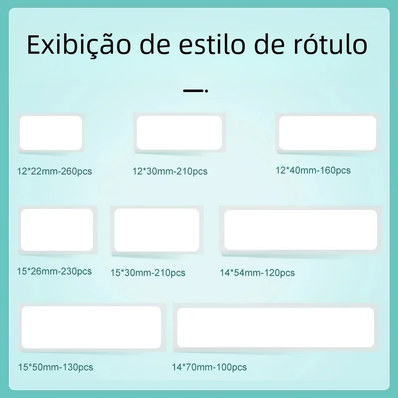Niimbot d110 d11 d101 mini impressora de etiquetas térmicas papel impermeável anti-óleo impressão etiqueta sem cola resistente a riscos fita adesiva