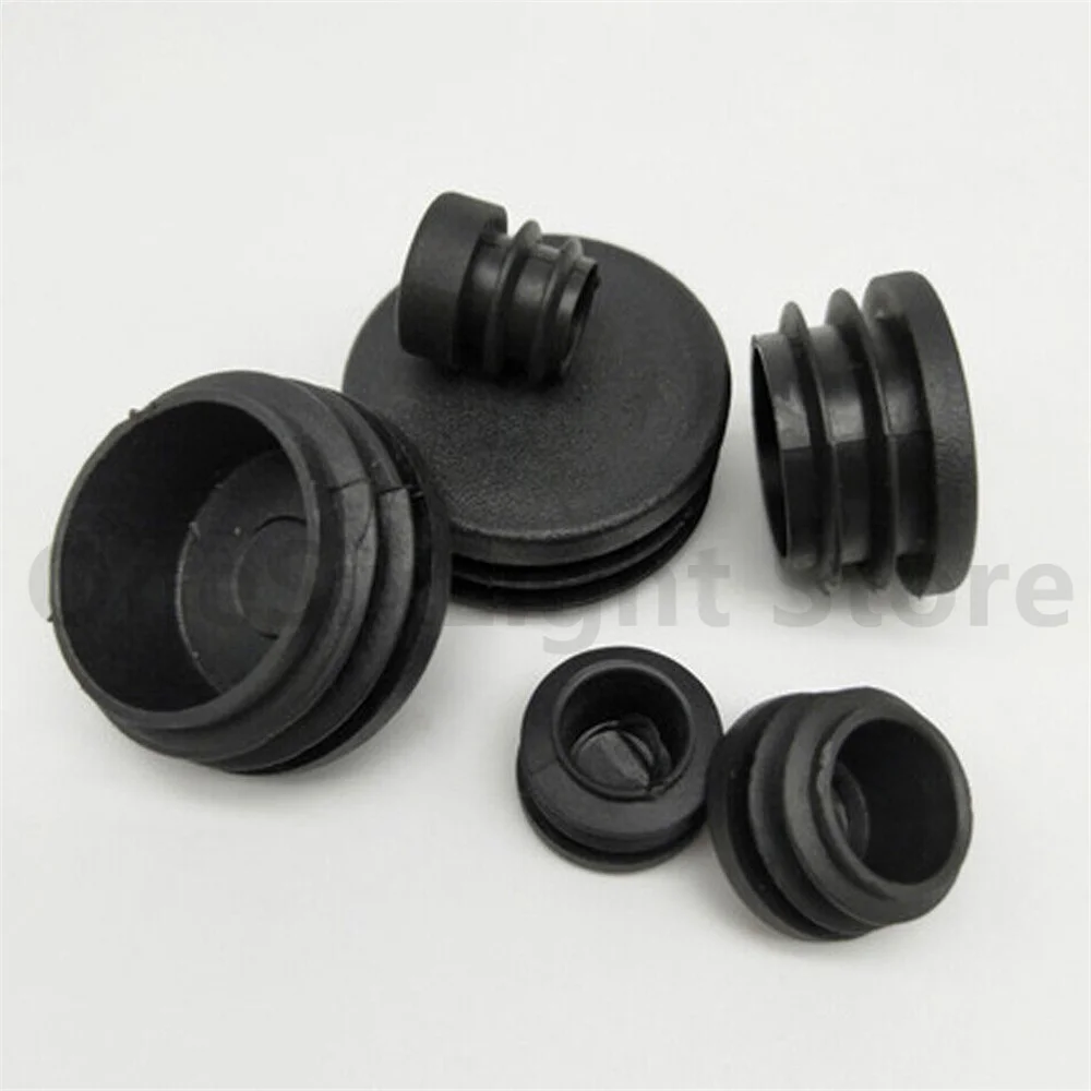 Tappi terminali rotondi in plastica Tappi ciechi Inserti per tubi Piedini da tavolo Gambe per sedie 90 mm 100 mm