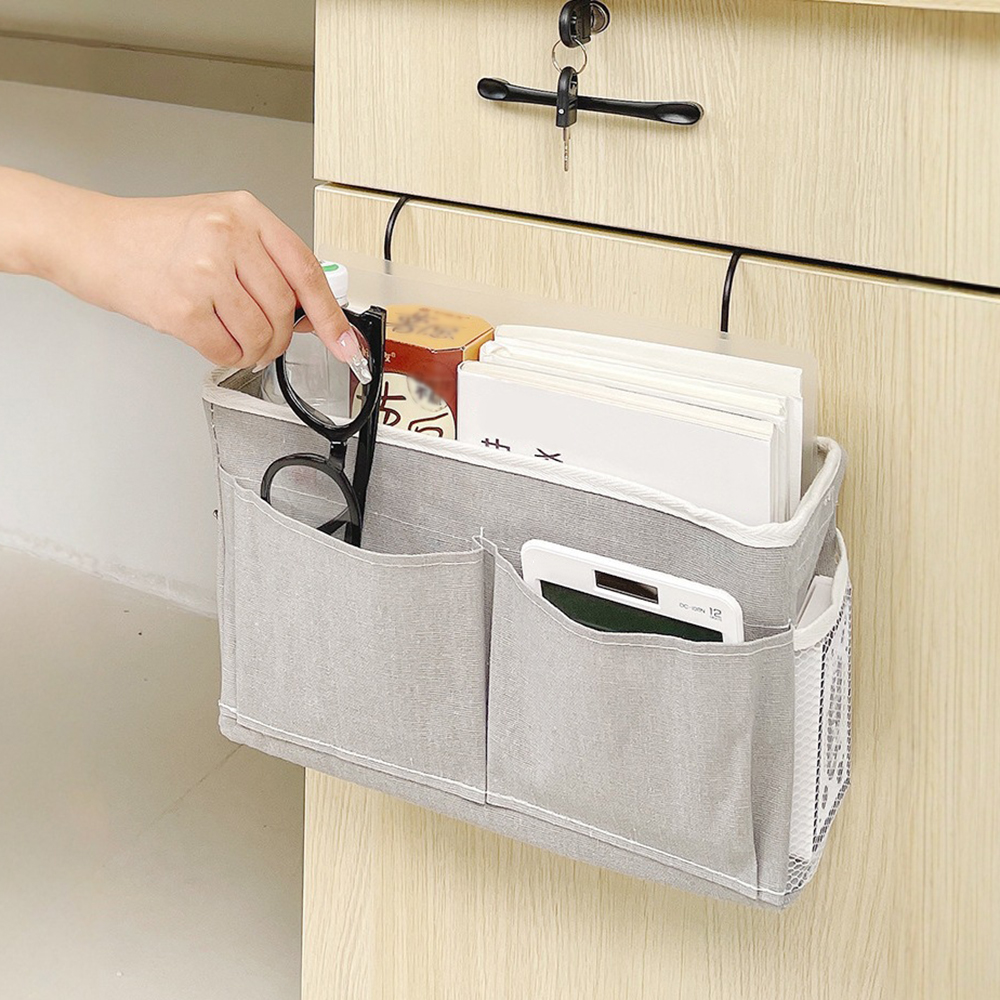 Dormitory Bedside Hanging Bag Storage Basket Storage Bag Miscellaneous Basket Bedside Storage Artifact