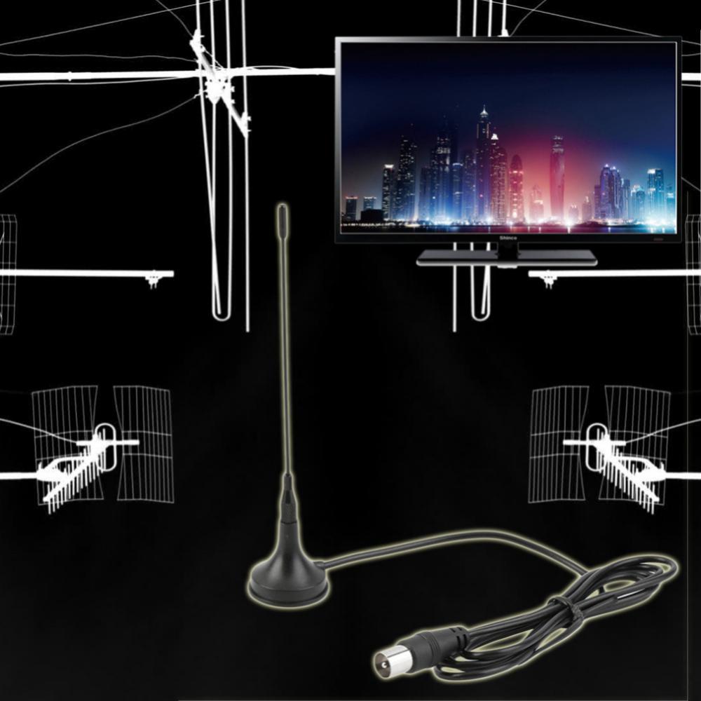 テレビアンテナ HDTV 5DB 屋内デジタルアンテナ空中ブースター DVB-T アンテナテレビ DVB-T2 ラジオテレビアンテナ