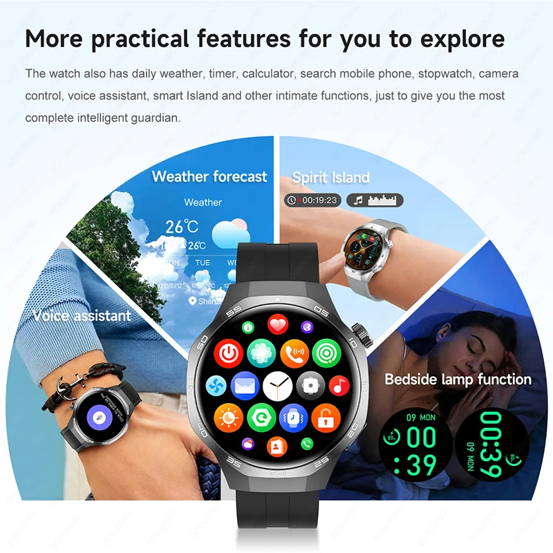 2025 novo relógio 5 max relógio inteligente hd tela amoled nfc gps rastreador bluetooth chamada à prova dwaterproof água esportes saúde smartwatch das mulheres dos homens