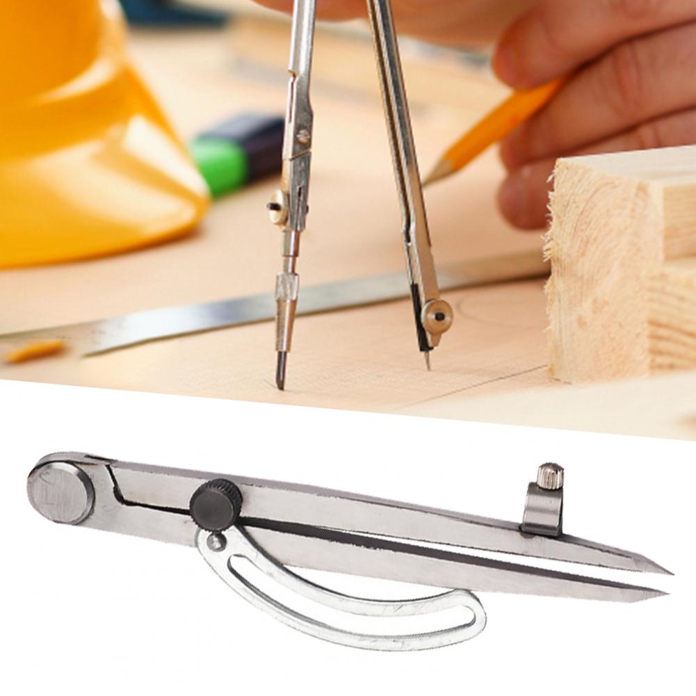 เข็มทิศปีกเหล็กกล้าคาร์บอนแบบมืออาชีพโครงสร้างที่แข็งแรงผู้ผลิตวงกลมสำหรับงานไม้ขนาด6นิ้ว