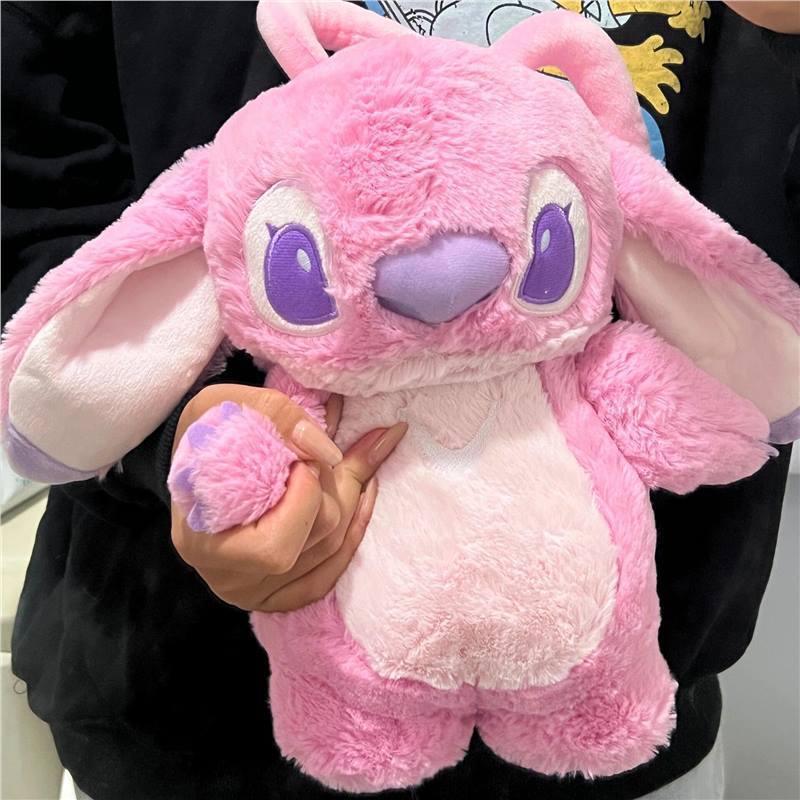 30 cm Disney bestickter Plüsch Lotso Pooh Stichspielzeug Wärmflasche Wärmflasche Tragbare warme Handtasche Warme Hände Mädchen Geschenk