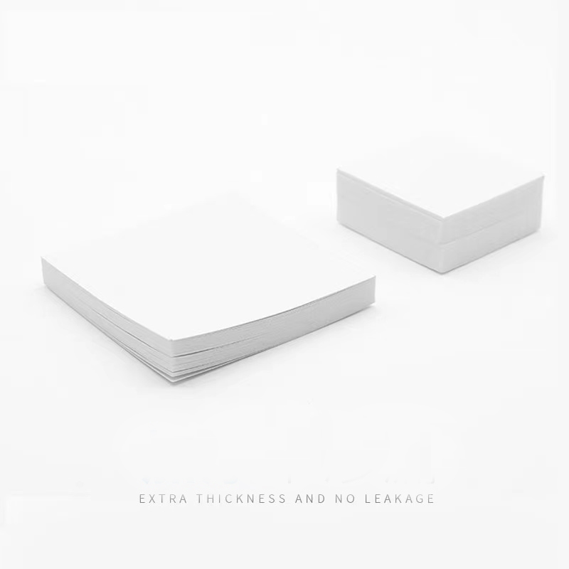 Papel para mezclar desechable Dental, 50 hojas, papel de cemento blanco grueso, papel para mezclar en polvo de cemento para laboratorio de dentaduras postizas