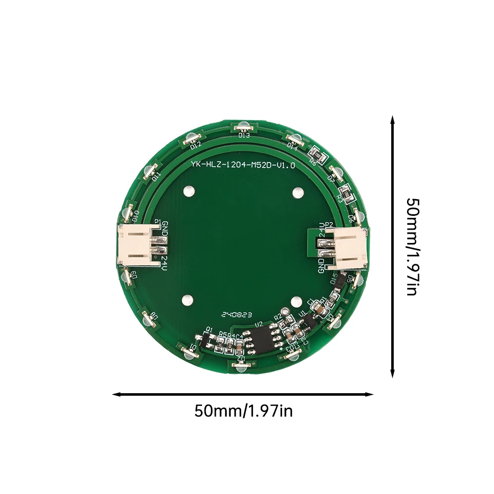 DC 24V 5A Sensibile al tocco LED Modulo emettitore di luce Tocco creativo Desktop fai da te Luce fluviale Lampada da terra per atmosfera festosa