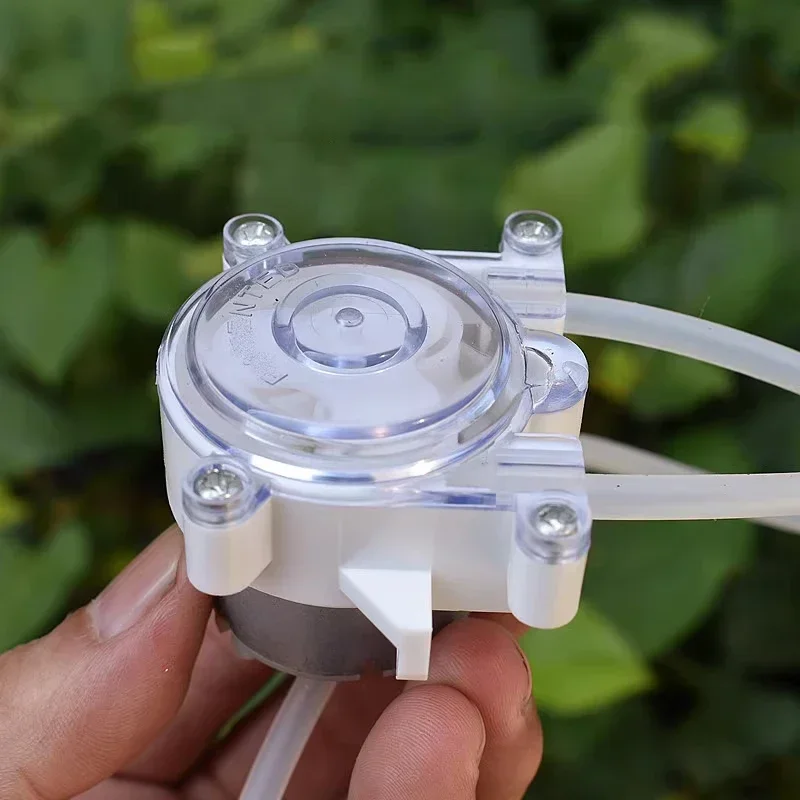 Micro Peristaltic ปั๊ม DC 6 V-12 V ขนาดเล็ก 500 เกียร์มอเตอร์ Dosing Liquid น้ําบีบสําหรับ Lab หมึก Sampling Pump