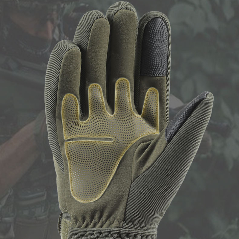 Guantes de Motocross de invierno, guantes tácticos cálidos de invierno con dedos completos, guantes térmicos de combate con pantalla táctil para esquiar al aire libre para hombres