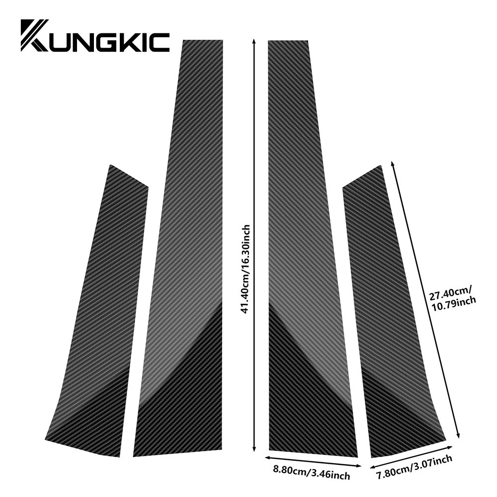 Наклейка на окно, дверь, стойку B для Seat Leon MK2 2005 2006 2007 2008 2009 2010 2011 2012 SEAT Altea, глянцевая черная