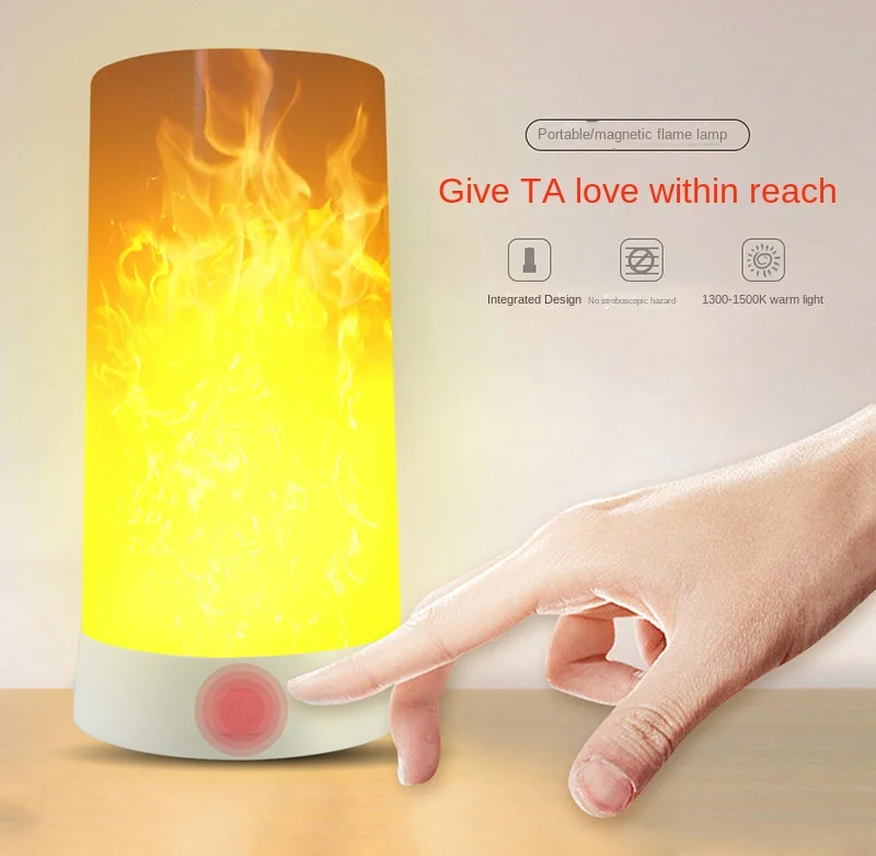 LEDシミュレートされた炎のランプ,室内装飾ライト,常夜灯,バー,結婚式の装飾,クリスマス,新年の贈り物