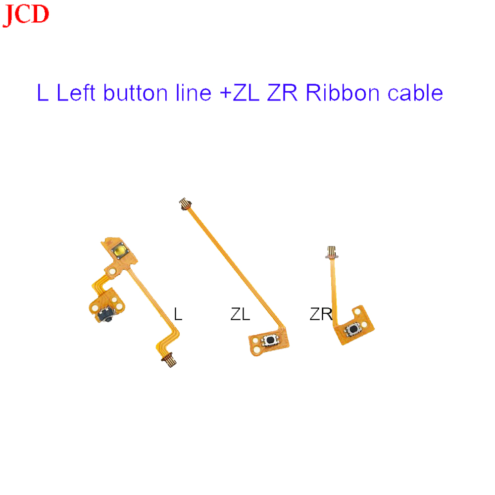Jcd 1 peça de substituição para interruptor joycon zr zl l sl sr botão chave fita cabo flexível para cabo de reparo ns