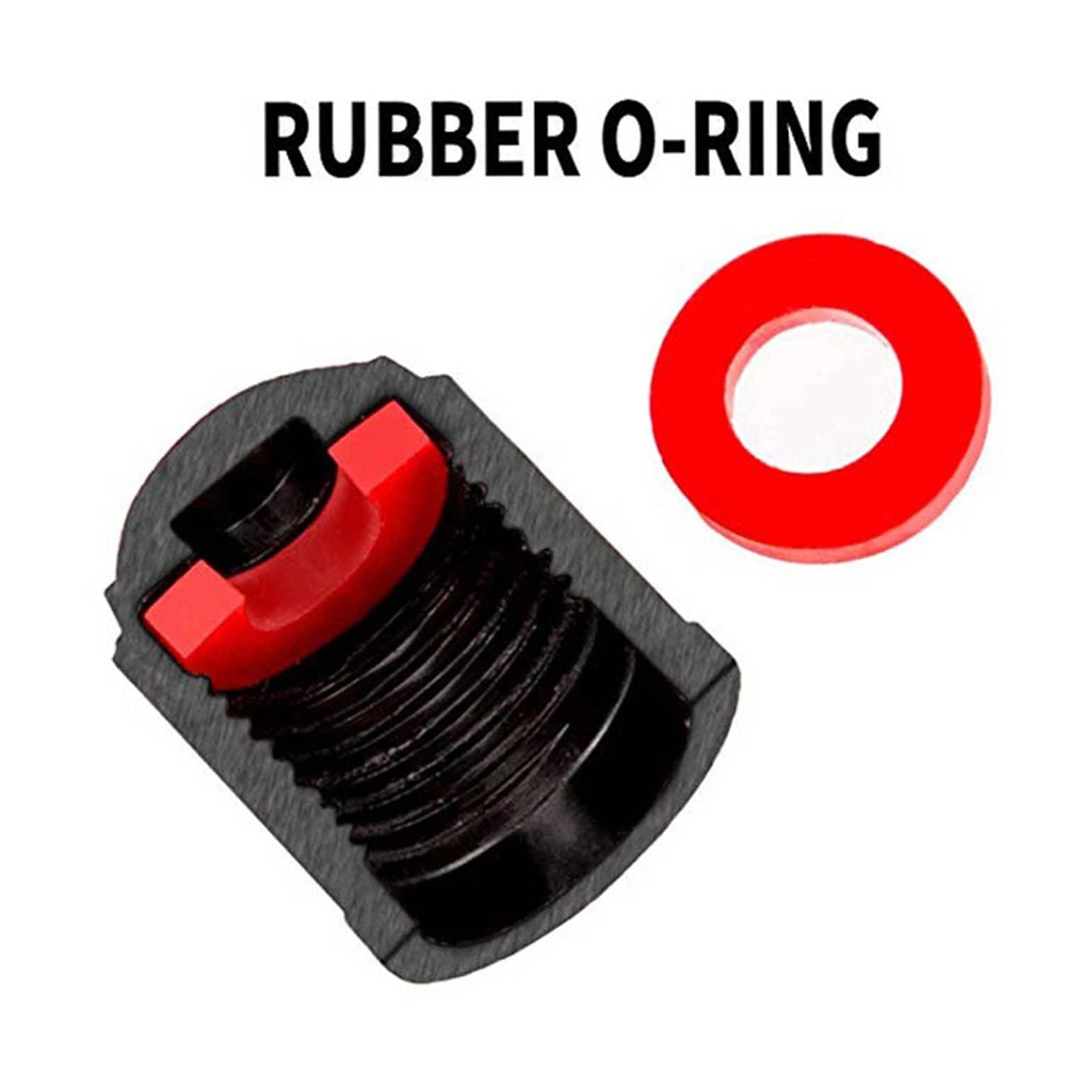 Autoband Ventieldopjes Universele Plastic Ventieldopjes Met O Rubberen Ring Autoband Ventiel Plastic Zwarte Ventieldopjes