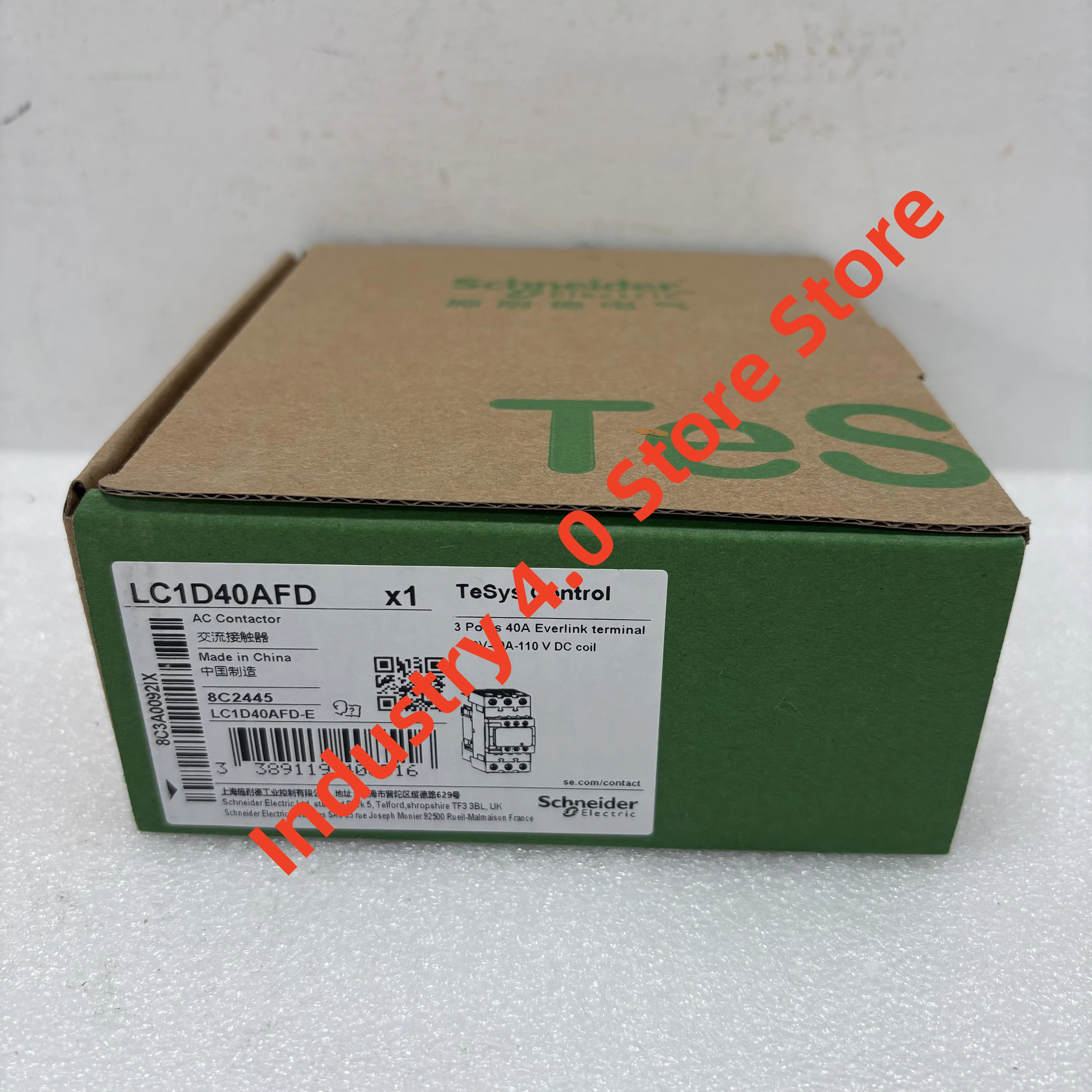 Новый оригинальный контактор LC1D40AFD 110 В постоянного тока