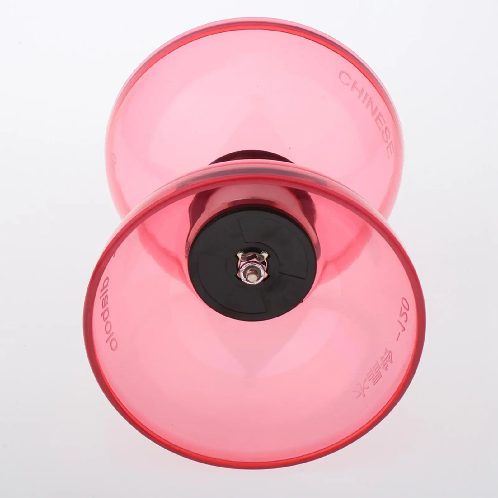 Juguete de malabares Diabolo de 3 rodamientos con varillas de cuerda, regalo para niños, 12cm