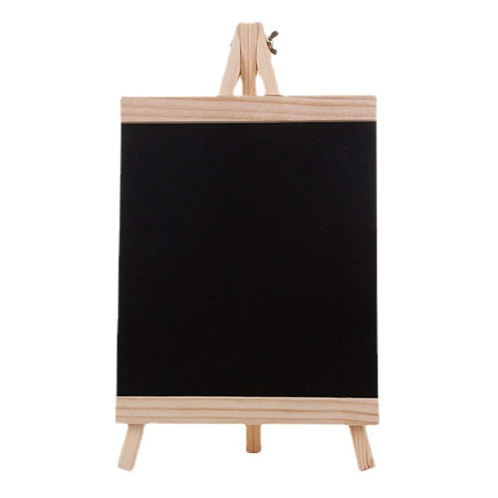 Blackboard Sign Board standing Wooden Blackboard Wedding Message Sign Tabletop Chalk Boards For Wedding Menu standing Frame