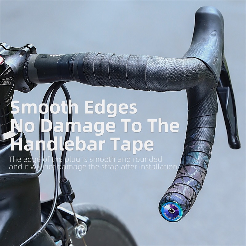 WEST BIKING Colorful Handlebar End Plugs With Tools Alunimum Alloy Road Bike MTB Handle Bar End Cap Expansion Plugs 22-24mm