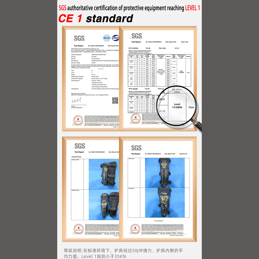 Motorcycle Knee Pad Elbow Protective Combo Knee Protector Equipment Gear Outdoor Sport Motocross Knee Pad Ventilate Four Seasons