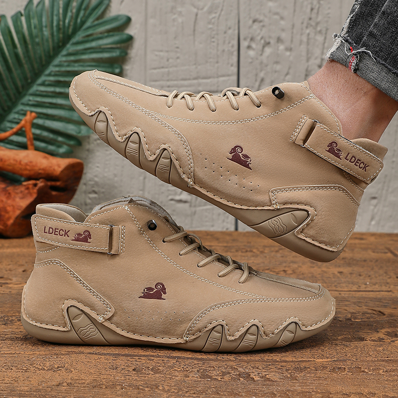 Мужская обувь Оригинальные кроссовки Мужские высокие ботильоны Дышащая и удобная мягкая подошва Роскошная модная мужская обувь