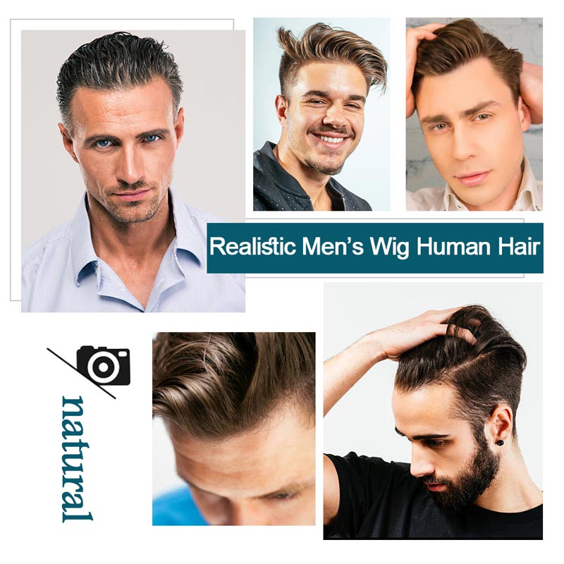 0.03 Ultra Dunne Huid Toupetje Ondetecteerbaar Mannen Capillaire Prothese Realistische Pruik Man Menselijk Haar Microskin Haar Systeem Voor Mannen