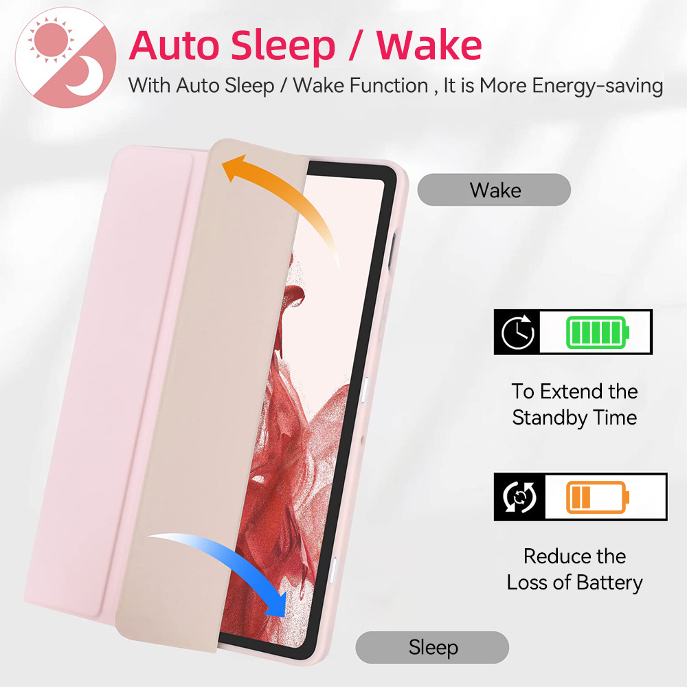 Für Samsung Galaxy Tab Fall Für Tab S8 Ultra 14,6 S8 Plus S7 Plus S7 FE 12,4 S7 S8 11 S6 Lite 10,4 Mit Stift Slot Tablet Abdeckung