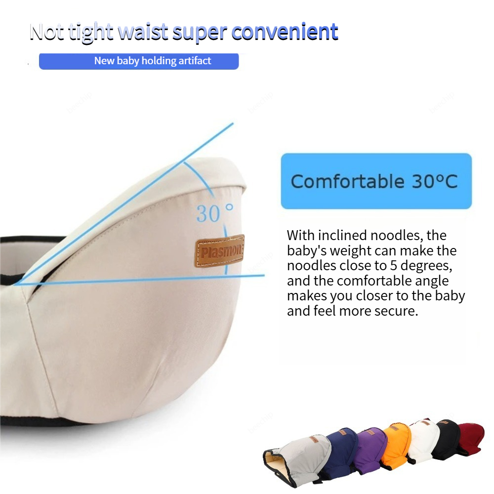 Portabebés de alta calidad, taburete de cintura, caminantes, cabestrillo para bebé, cinturón de sujeción, mochila, asiento de cadera para niños, asiento de cadera infantil con CPC/CE