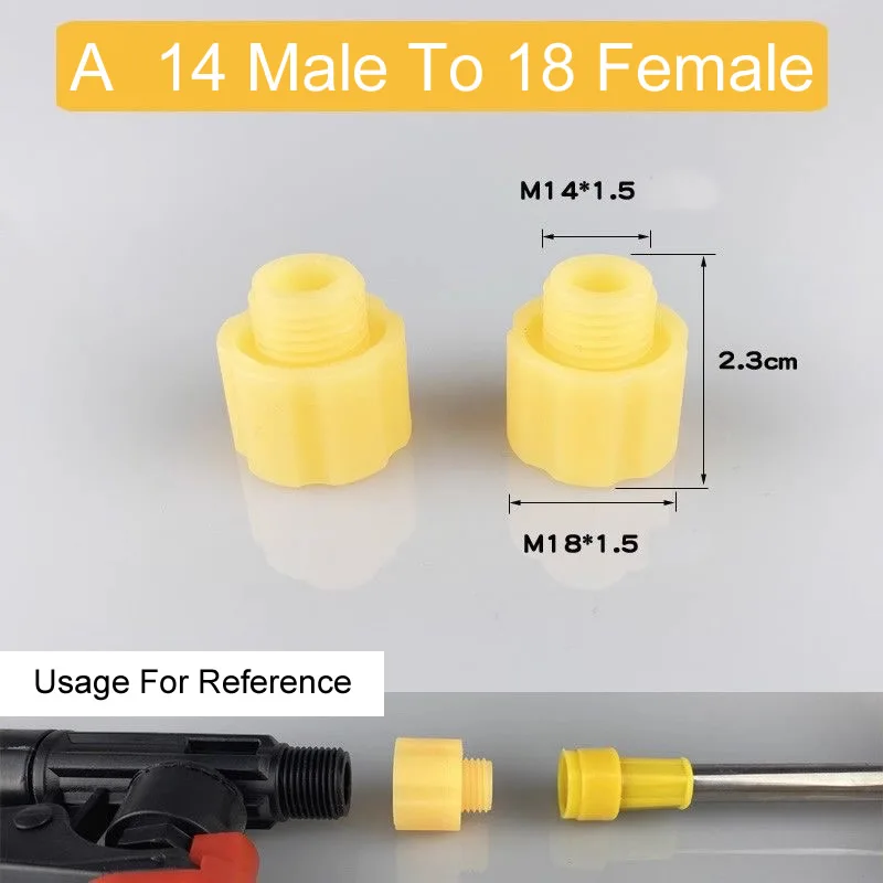 Multi Style Spraying Rod Handle Conversion Connector For Agricultural Electric Sprayer Garden Spraying Watering Can Accessories