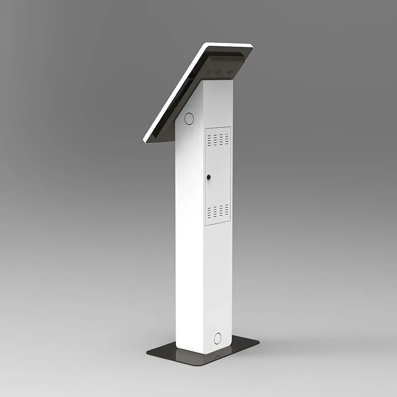 Máquina de consulta táctil capacitiva vertical de 21,5 pulgadas, máquina de pedidos táctil capacitiva