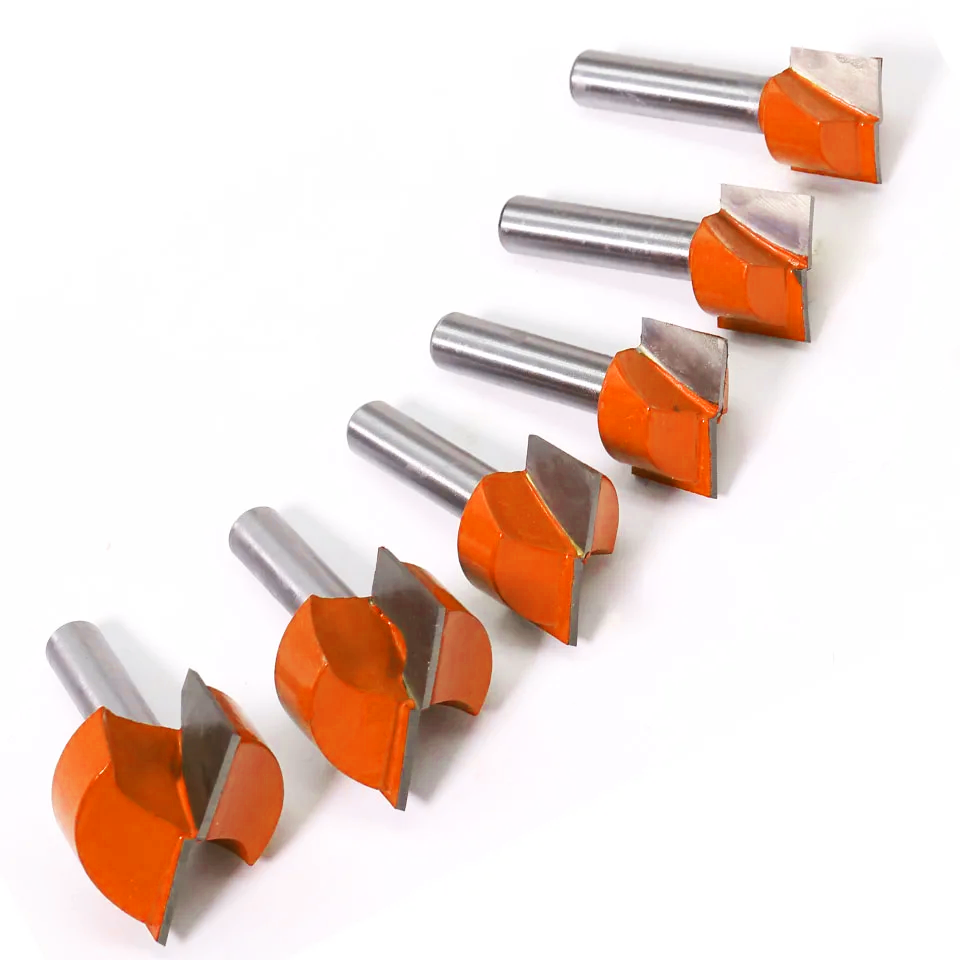 1 pc 8mm Làm Sạch dưới Khắc Bit rắn carbide router bit Chế Biến Gỗ Công Cụ CNC phay cutter endmill cho gỗ