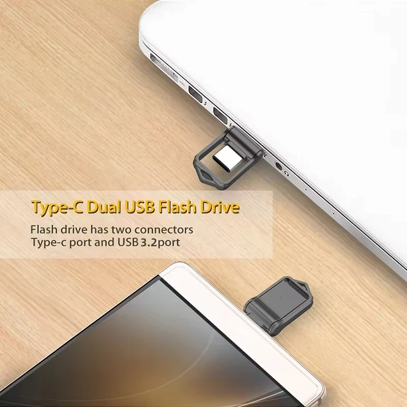 Xiaomi USB 3.2 2TB Flash Drive High Speed USB 512GB 1TB Type-C Interface Dual-Use Flash Memory Stick For Mobile Phone Computer