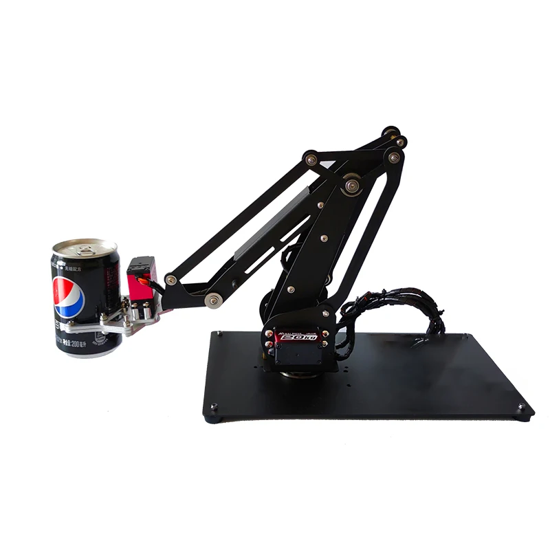 4 dof Roboterarm mit drehbarer großer/kleiner Metall basis für Arduino esp32 Roboter DIY Kit Manipulator Klaue programmier bare Roboter projekte