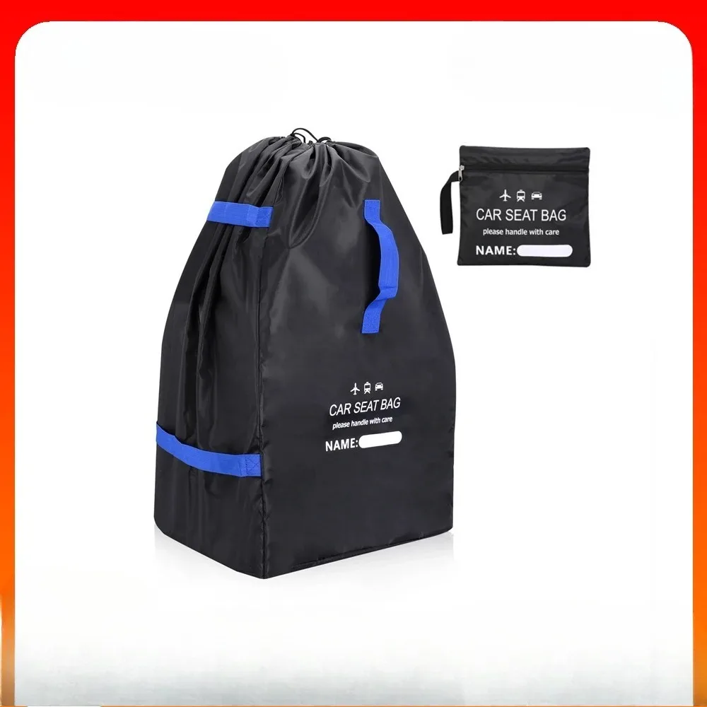 Saco de assento de carro mochila universal infantil saco de armazenamento de assento de carro para portão de avião verificar grande durável saco de viagem do assento de carro com alças