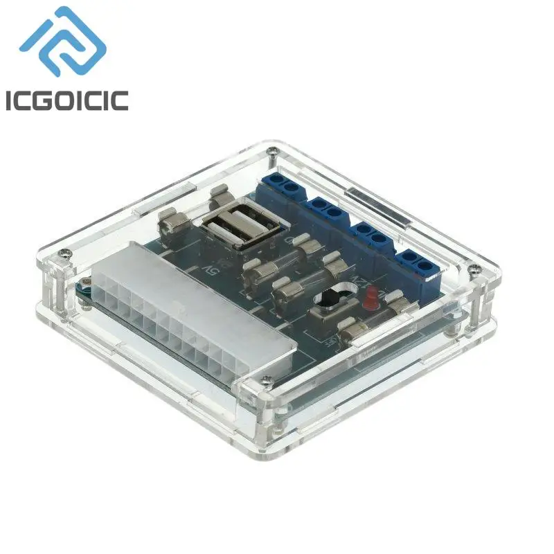 XH-M229 PC desktop Chassis Alimentazione ATX Trasferimento alla scheda adattatore Modulo di uscita circuito di alimentazione Terminale di uscita 24 pin 24 pin