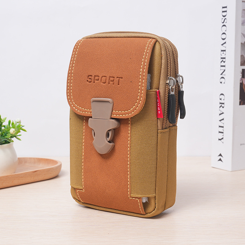 Bolsa con cinturón para hombre, bolsa para teléfono móvil para hombre, funda para teléfono, riñonera Molle, mochila con cinturón táctico pequeño, tarjetero
