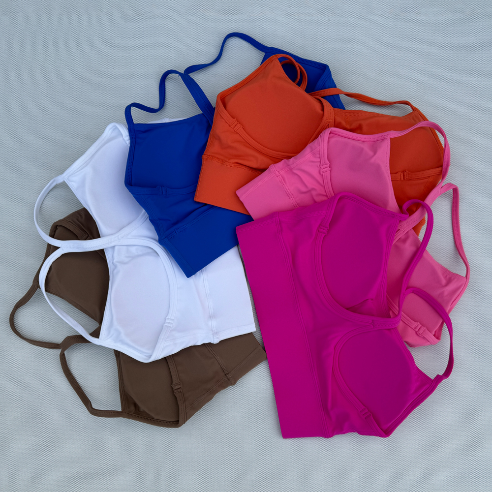 Abbigliamento da donna Jogging all'aperto Yoga Fitness Reggiseno sportivo Palestra Intimo donna Tipo Y Reggiseno sportivo Top Abbigliamento femminile traspirante