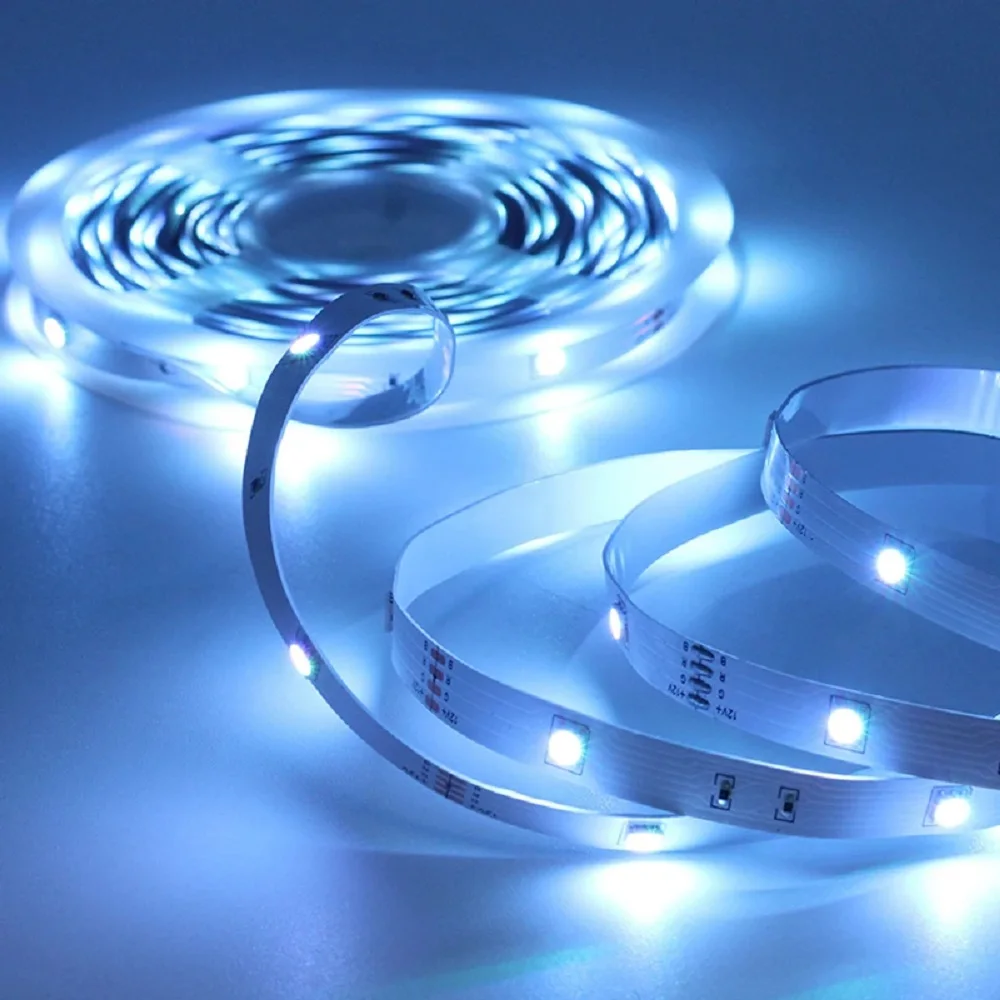 5V LED Strip Light RGB With USB 24Key Infrared Remote Control For Color Change Brightness SMD Suitable For Holiday Decoration