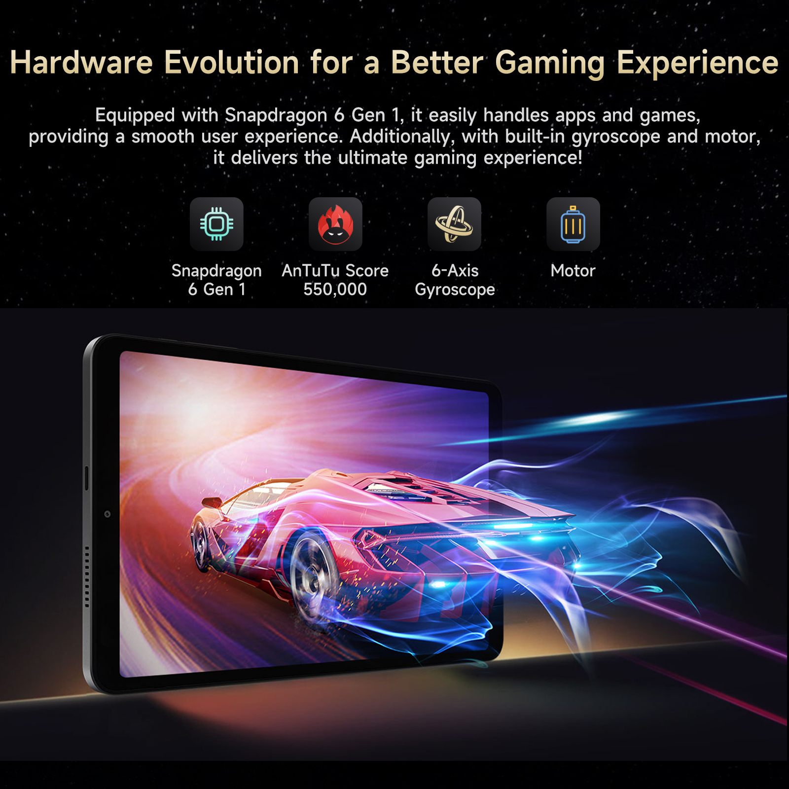 Alldocube iPlay60 Mini Turbo 8,4-дюймовый планшет Snapdragon 6Gen 1 Android14 8 ГБ + 8 ГБ виртуальной памяти ОЗУ + 128 ГБ ПЗУ Widevine L1