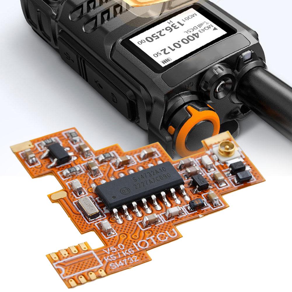 Módulo receptor de filtro Dual Quansheng UV K5/K6, placa suave SI4732, antenas individuales y dobles FPC