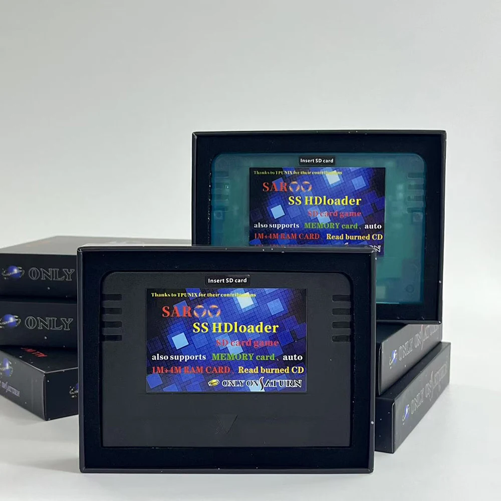 Для прошивки SEGA SATURN 0,7 SAROO SS Карта быстрого считывания для консоли, с устройством прямого считывания карт TF/SD без диска