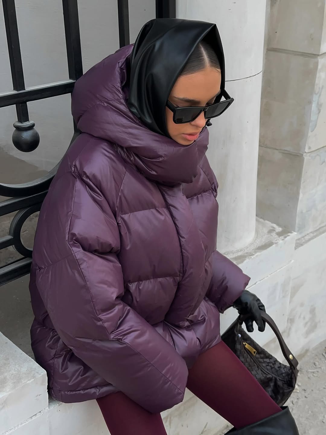 Chique inverno com capuz acolchoado jaqueta único breasted puffer manga cheia acolchoado casacos de algodão senhora quente curto comute streetwears