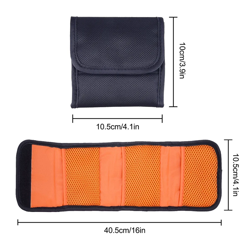 1 PC portable 3 pockets lens filter bag camera pouch for 82mm ND UV Cpl Holder wallet case