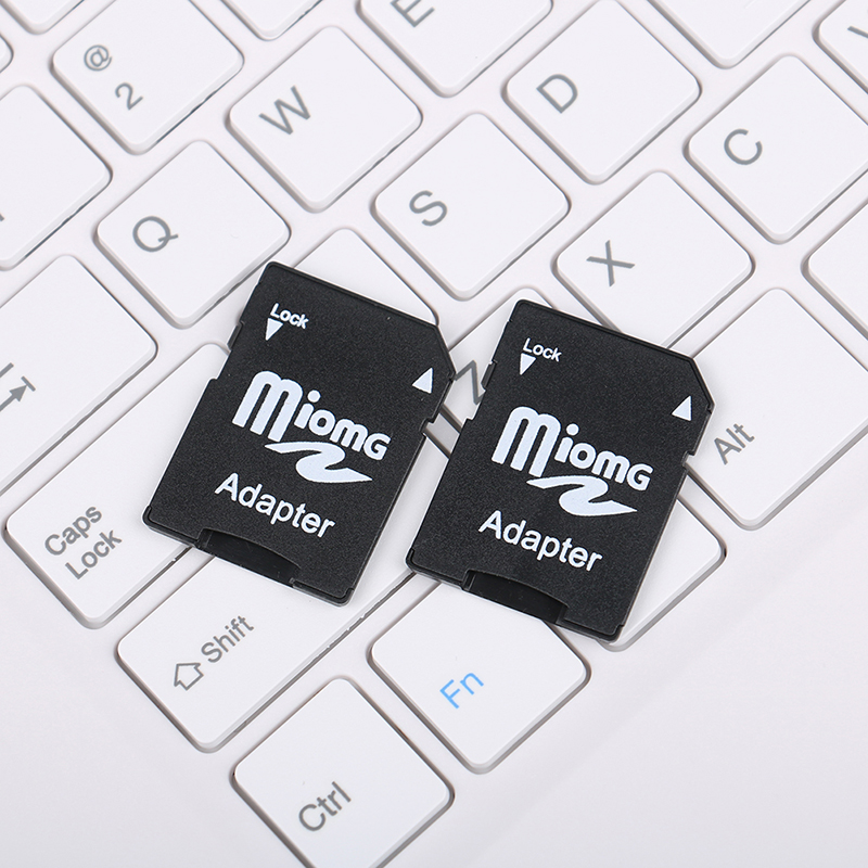 5 unidades Micro SD Trans Flash TF para SD SD HC conversor de adaptador de cartão de memória preto