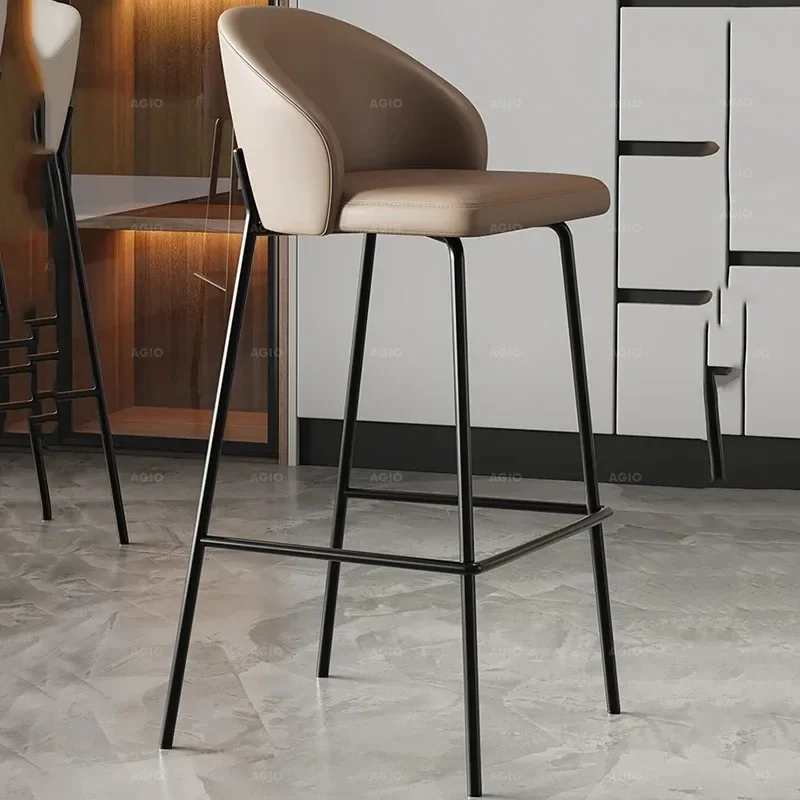 Designer โมเดิร์นเก้าอี้บาร์ห้องนอนหรูหรา Nordic เก้าอี้บาร์กลางแจ้งห้องครัว Make Up Sillas Para Barra De Cocina บ้านเฟอร์นิเจอร์